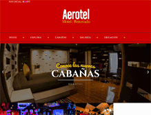 Tablet Screenshot of aerotel.cl